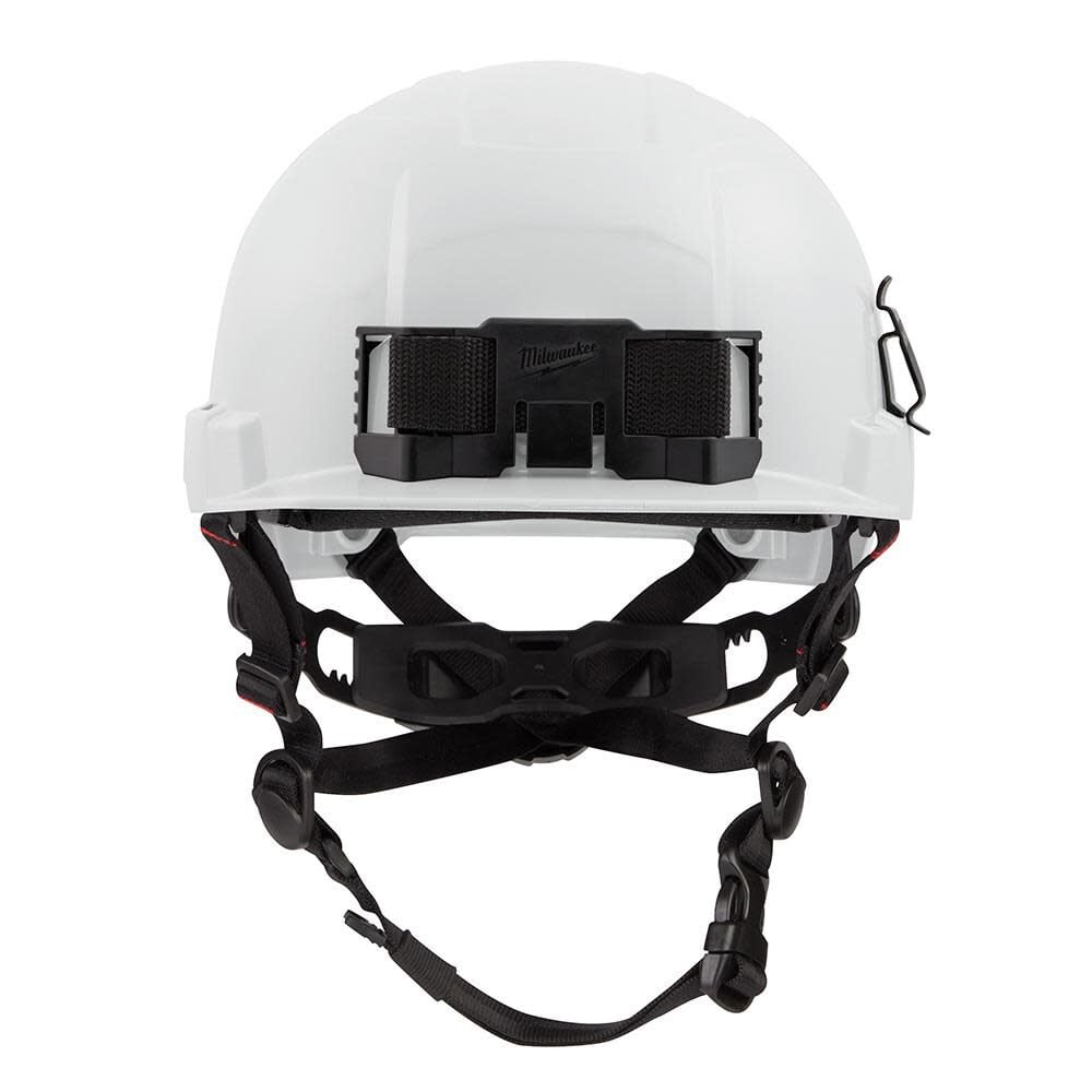 Milwaukee White Front Brim Helmet with BOLT Class E, large image number 6