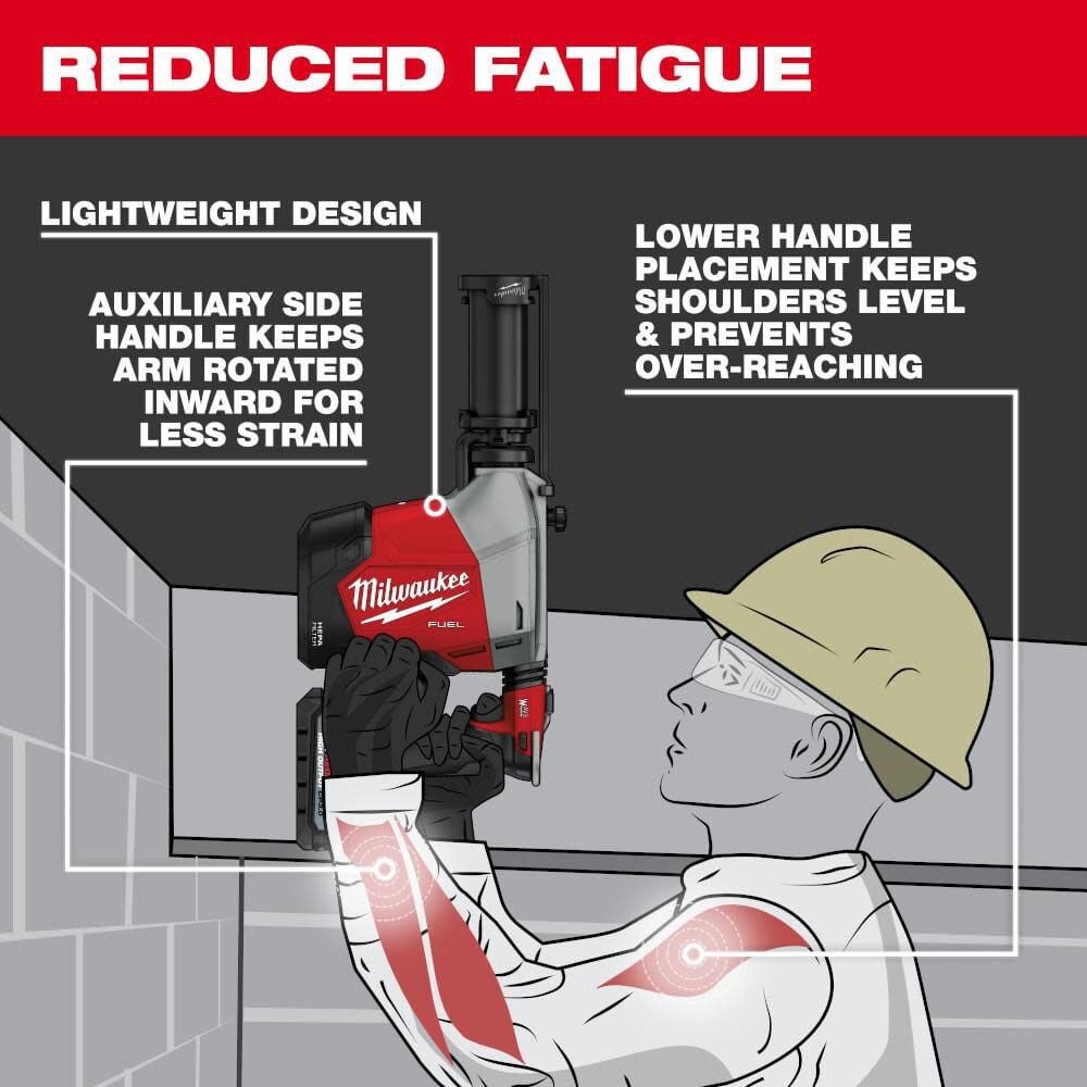 Milwaukee M18 Fuel Overhead Rotary Hammer With Integrated Dust Extraction 3311 22 Simolary simolary.com 8