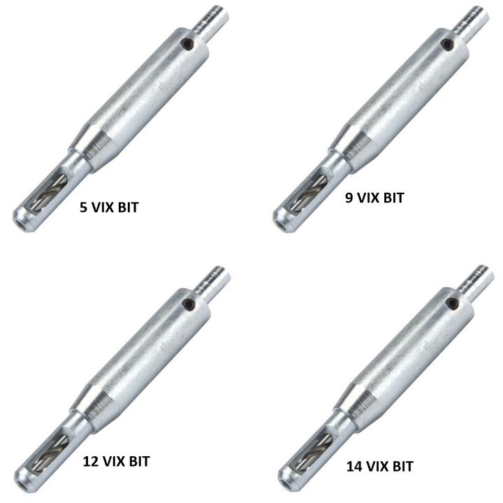 SE Vick Vix-Bit #5, #9, #12, #14 Self-Centering Drill Bit Bundle, large image number 1
