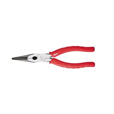 Milwaukee 8 In. Long Nose Pliers, large image number 0