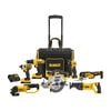 DEWALT 20V MAX Cordless 7-Tool Combo Kit With Large Rolling Contractor Bag, small