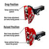 Shocker Hitch Impact 14K 2.5 Inch Cushion Hitch & Raised Ball Mount 2 Inch Hitch Ball, small image number 6