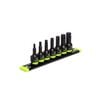 GripEdge Tools RPT 3/8 Inch Drive Short Impact Hex Driver Set Metric 7 Pieces, small image number 2
