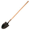Kraft Tool Co Round Point Shovel with Long Wood Handle, small image number 1