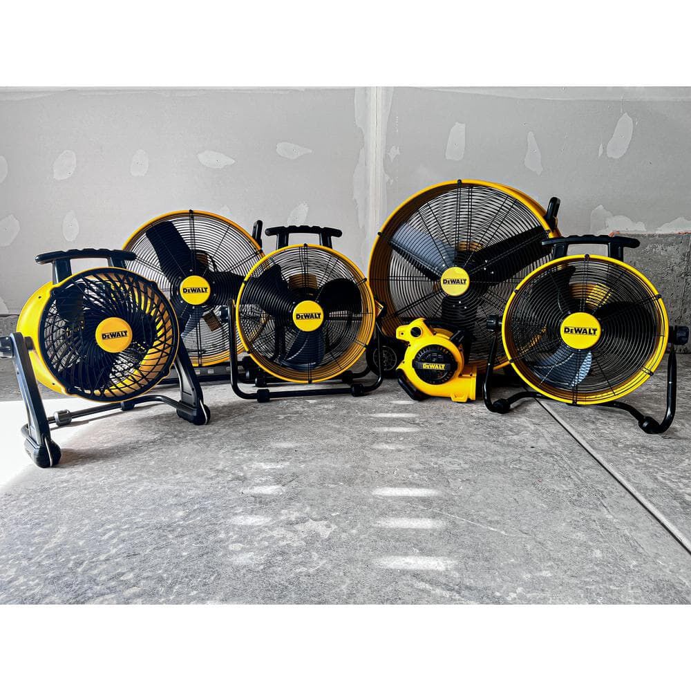 DEWALT 30 Inch 8000 CFM Drum Fan with 12 Ft Cord, large image number 13