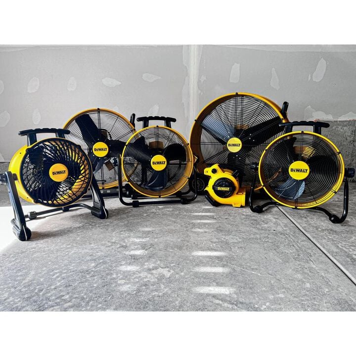 DEWALT 30 Inch 8000 CFM Drum Fan with 12 Ft Cord, large image number 12