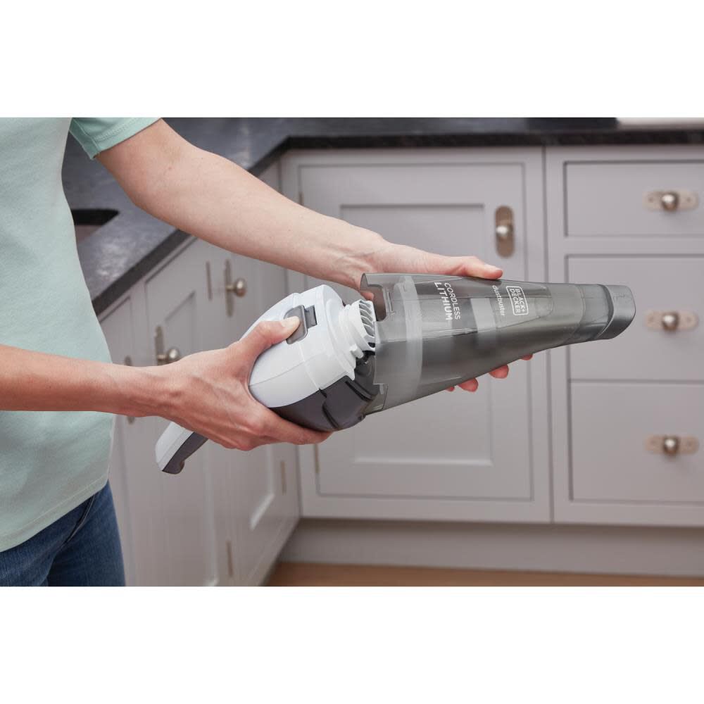 Black and Decker DUSTBUSTER Hand Vacuum White HNVC215B10 from Black and