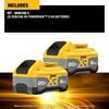 DEWALT 20V MAX 20V 8Ah Lithium Ion Power Tool Battery Pack with Fuel Indicator (2 Pack), small image number 3
