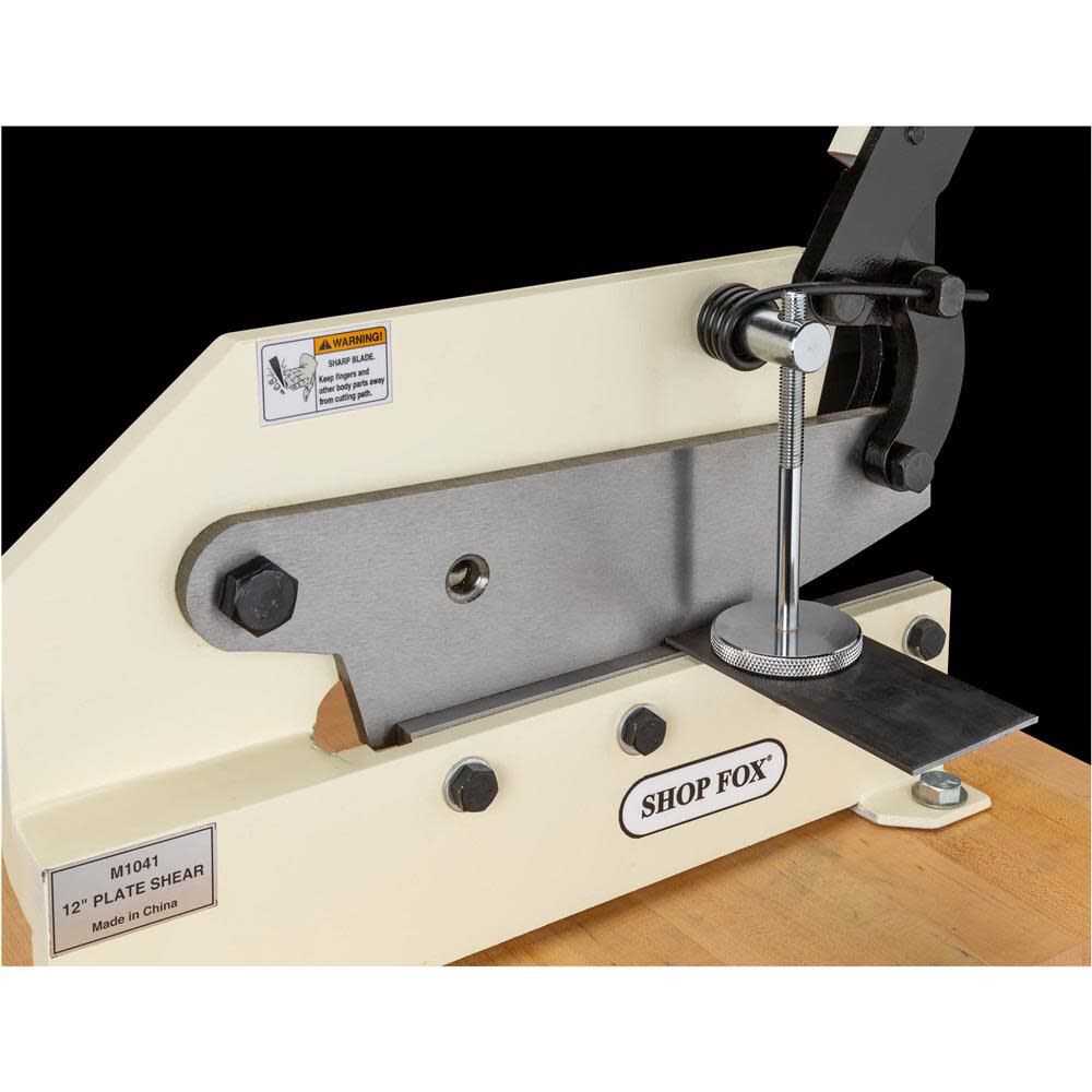 Shop Fox Plate Shear 12in 7 Ga, large image number 2