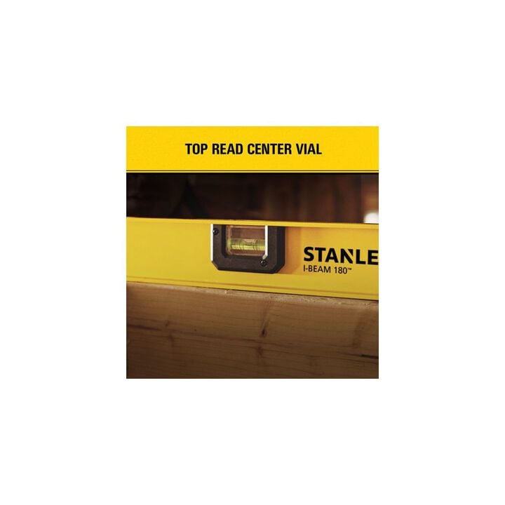 Stanley 24 Inch 180 Degree I-Beam Level, large image number 3