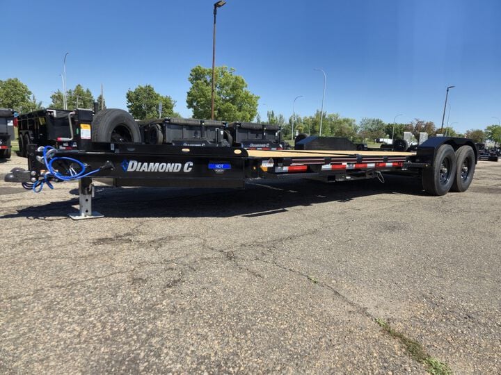 Diamond C HDT 22 Ft Tandem Axle Tilt-Bed Trailer 2027, large image number 1