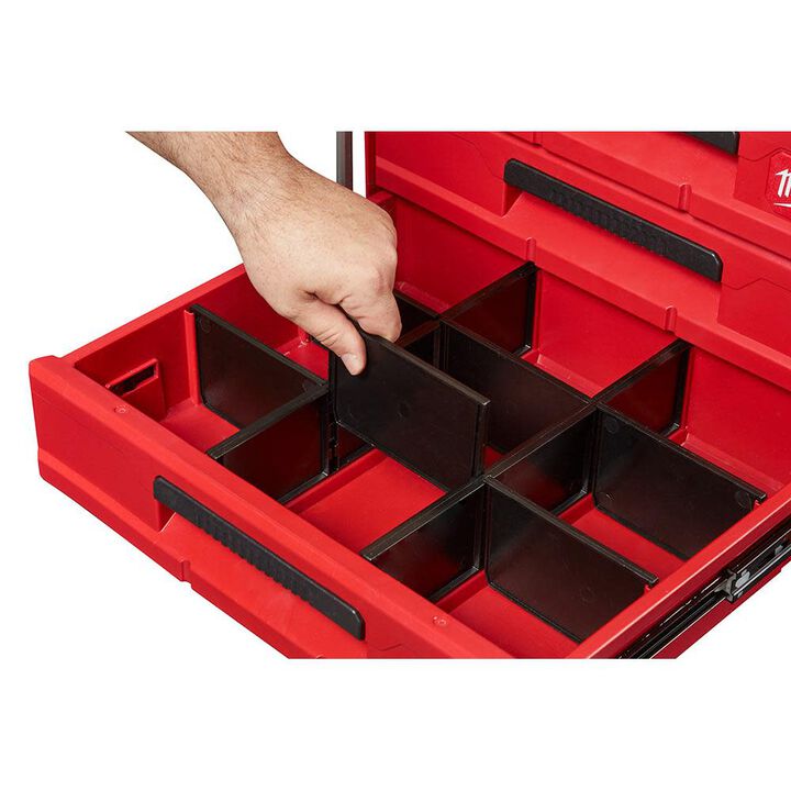 Milwaukee PACKOUT Drawers Tool Box 3 Drawer Bundle, large image number 4