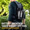CAT DG620 60V 25in Brushless 2-Speed Backpack Hedge Trimmer Kit, small