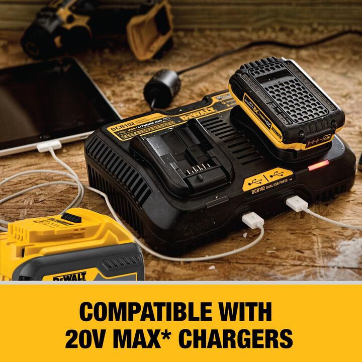 DEWALT FLEXVOLT 20V/60V 12Ah Lithium Ion Power Tool Battery Pack with Fuel Indicator, large image number 9
