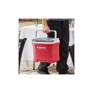 60QT Hard Side Cooler with Wheels and Handle - Green