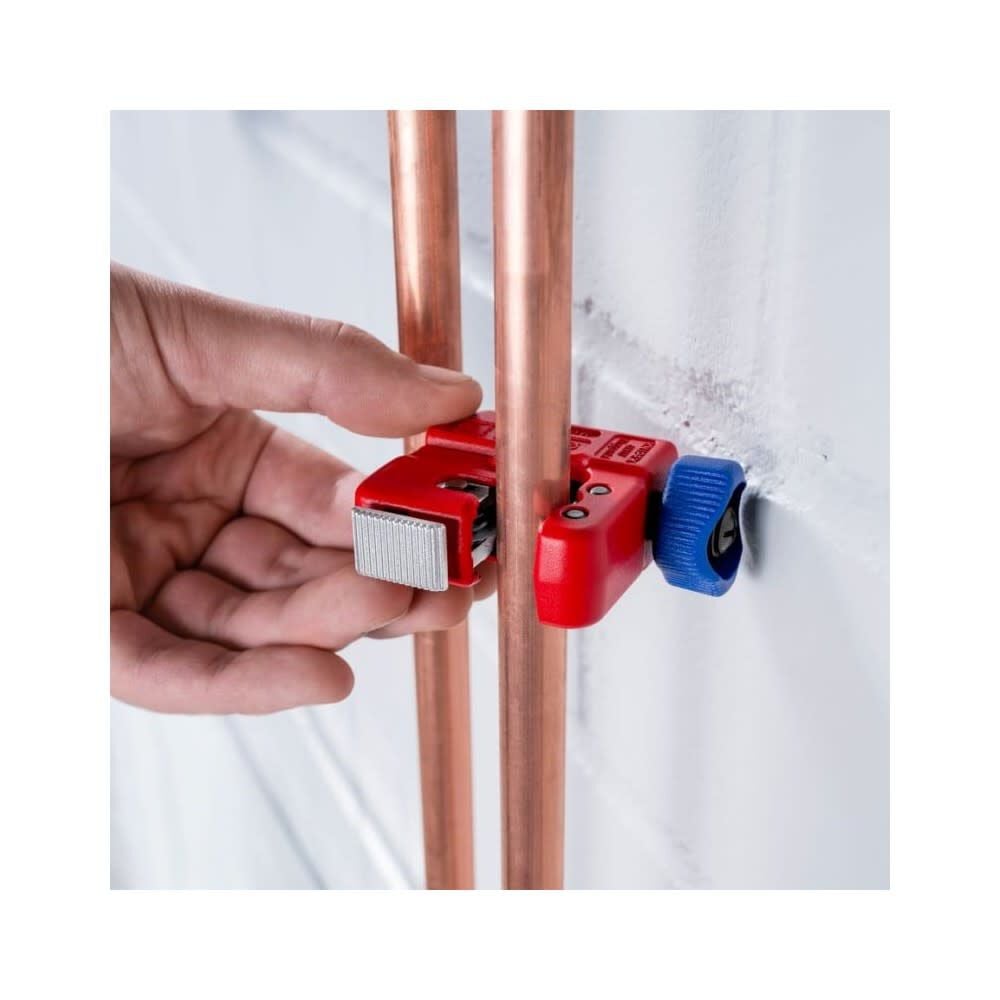 Knipex TubiX S 3 Inch Ball Bearing Steel/Zinc Pipe Cutter, large image number 12