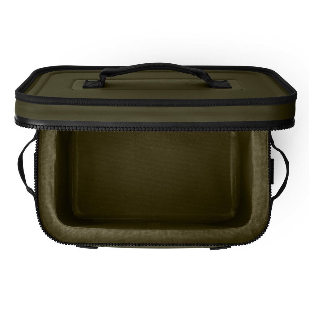 YETI Hopper Flip 18 Soft Cooler Olive/Black, large image number 6
