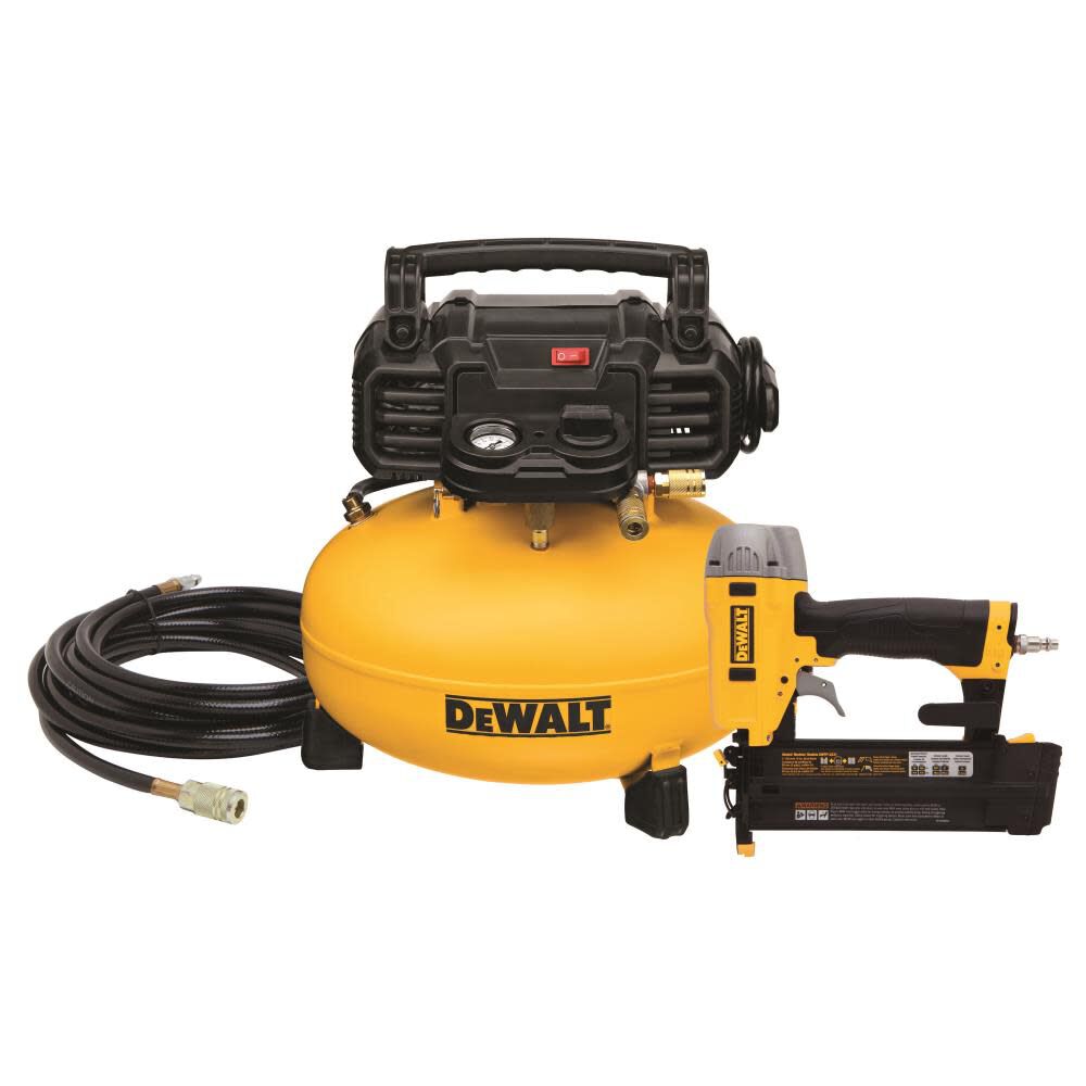 Dewalt 6 gallon online air compressor combo kit