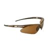 Jackson Safety Glasses Anti-Scratch Coating Brown Lens Brown Frame, small image number 3