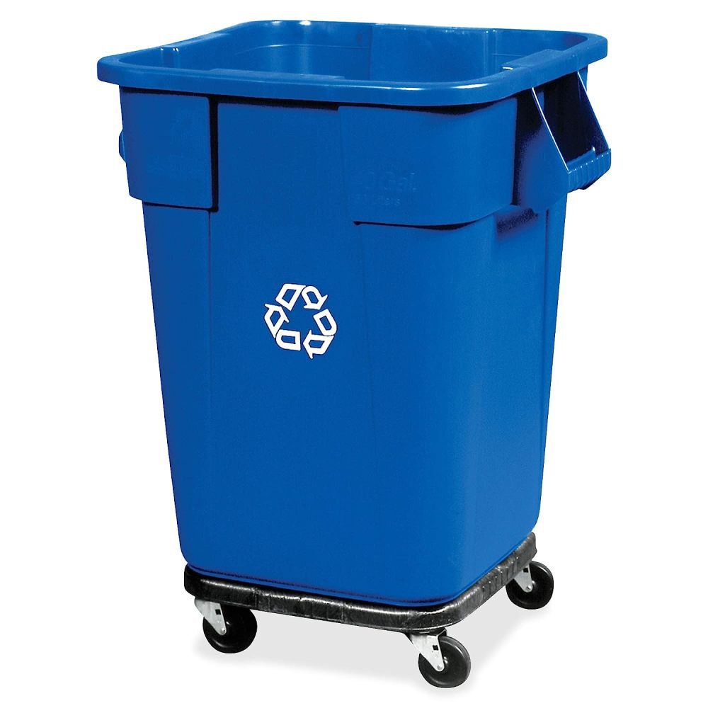 Rubbermaid 300 Lbs Square Dolly for Brute Square 3526 & 3536 Container, large image number 4