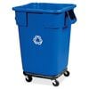 Rubbermaid 300 Lbs Square Dolly for Brute Square 3526 & 3536 Container, small image number 4