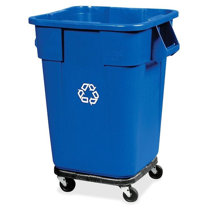 Rubbermaid 300 Lbs Square Dolly for Brute Square 3526 & 3536 Container, large image number 3