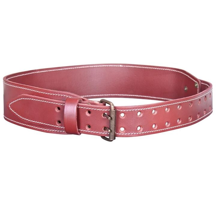 CLC 3in Tapered Heavy Duty Leather Work Belt - Fits waist sizes 29in - 42in
