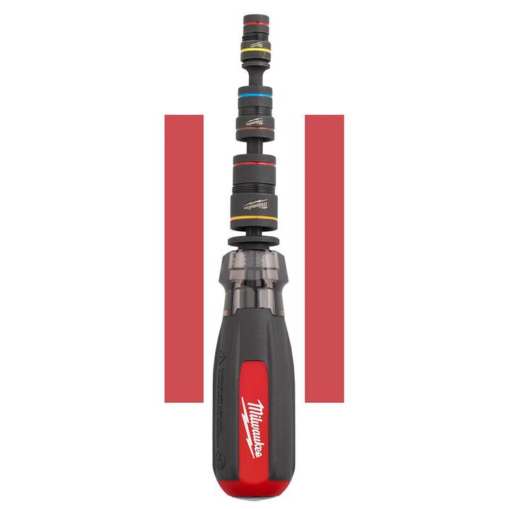 Milwaukee Multi-Nut Driver W/ SHOCKWAVE Impact Duty Magnetic Nut Drivers