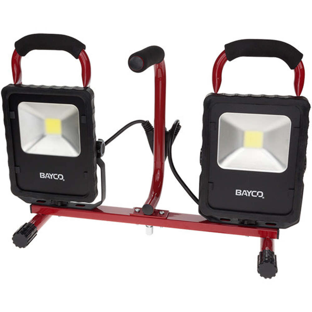Bayco Products 6,000 Lumen LED Convertible Dual Fixture WorkLight on Tripod Stand, large image number 2