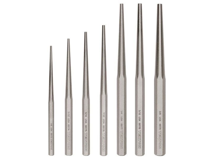 Tekton Alignment Punch Set, 7 Pieces (1/8-3/8 Inch), large image number 1