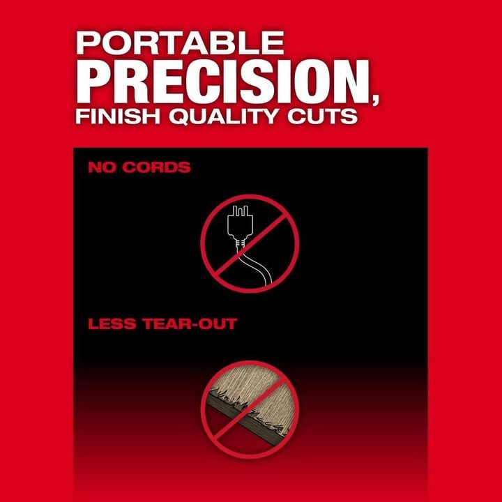 Milwaukee M18 FUEL 6 1/2inch Plunge Track Saw Kit, large image number 5
