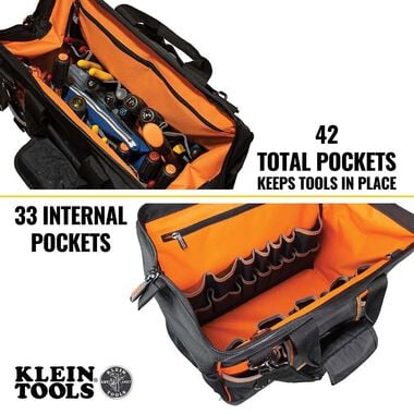 Klein Tools Tradesman Pro Wide-Open Tool Bag, large image number 2
