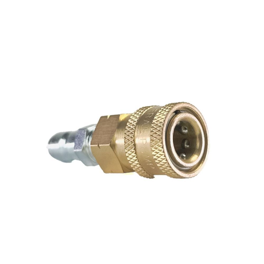 BluBird 1/4Inch Quick Disconnect Plug x MNPT Brass Pressure Washer Adapter, large image number 3