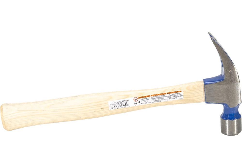 Vaughan 16 Oz Smooth Face Rip Claw Hammer with Hickory Handle, large image number 5