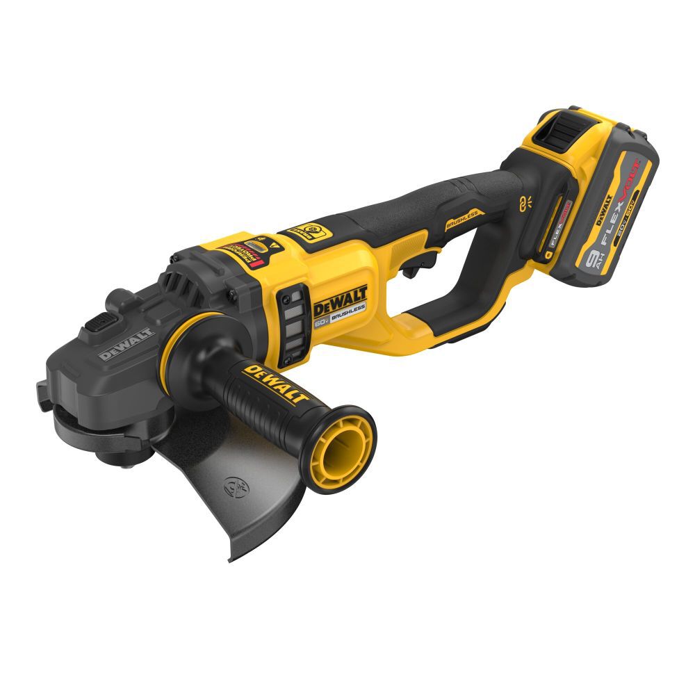 DEWALT 60V MAX 7 in to 9in Large Angle Grinder Kit DCG460X2