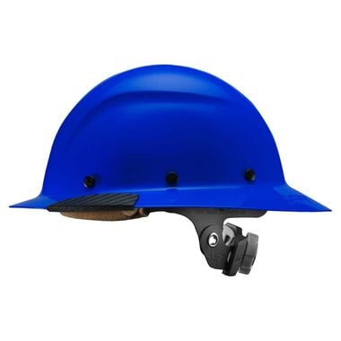 Lift Safety Hard Hat DAX Blue Fiber Resin Full Brim