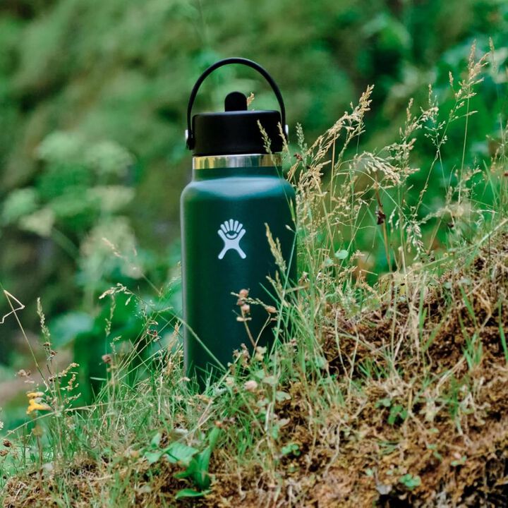 Hydroflask 32 Oz Stainless Steel Wide Mouth Water Bottle with Flex Cap, large image number 8