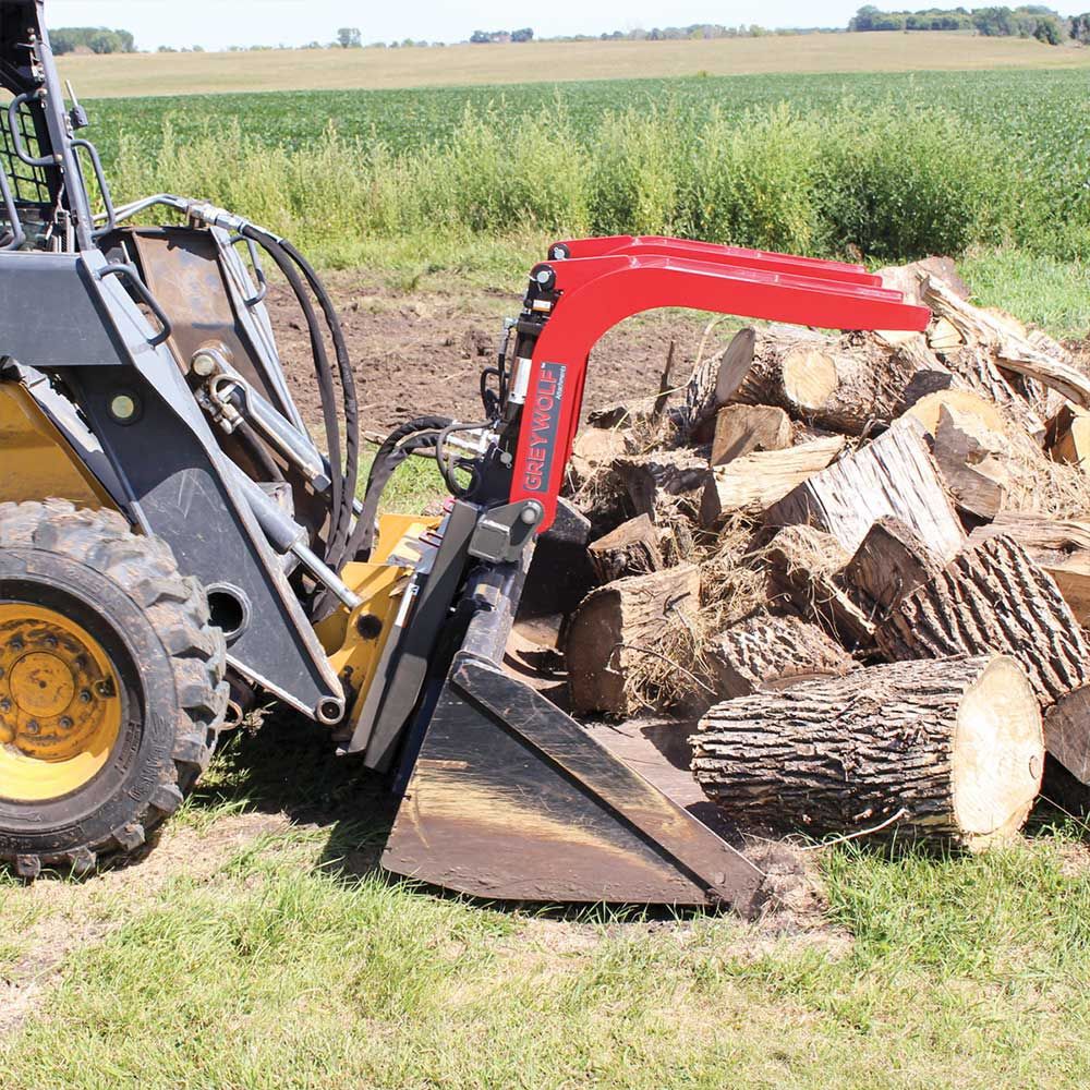 GreyWolf Attachments Double Grapple Skid Steer Attachment, large image number 11