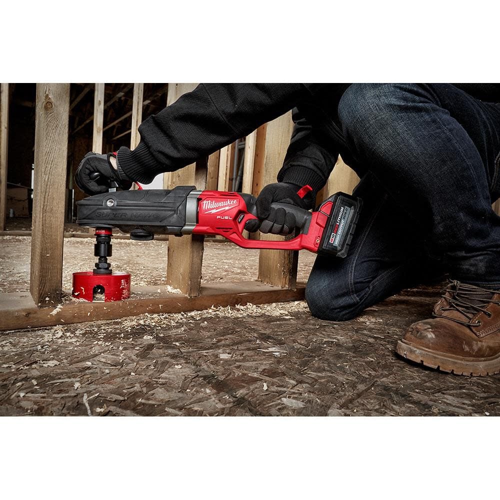 Milwaukee M18 Fuel Super Hawg Right Angle Drill With Quik Lok Bare Tool 2811 20 Simolary simolary.com 11