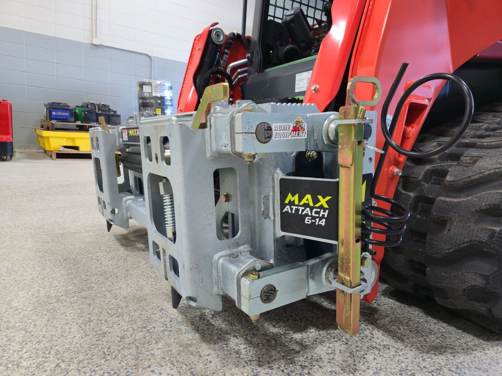 MUSKOX Max Attach 6-14 Universal Skid Steer Quick Attach Plate, large image number 5