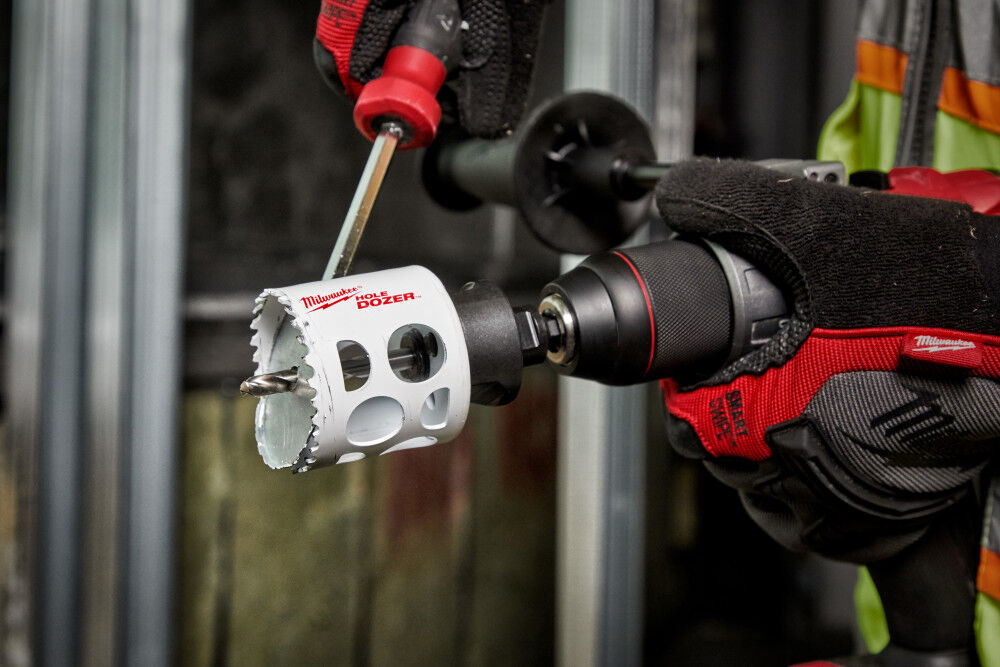 Milwaukee 3 1 8 in. Hole Dozer Bi Metal Hole Saw 49 56 9638 Acme