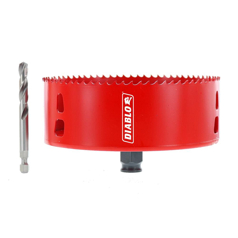 Diablo Tools 5 3/8in Recessed Lighting Hole Saw, large image number 1