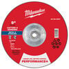 Milwaukee 9 Inch x 1/8 Inch x 5/8 Inch-11 Performance+ Dual Metal Cut & Grind Wheel Type 27, small image number 1