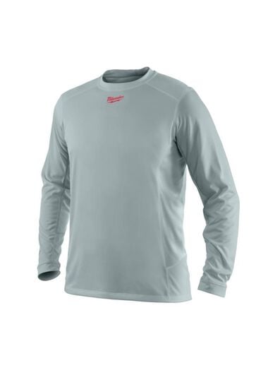 Milwaukee WorkSkin Light Weight Performance Long Sleeve Shirt - Gray - 2XL, large image number 0