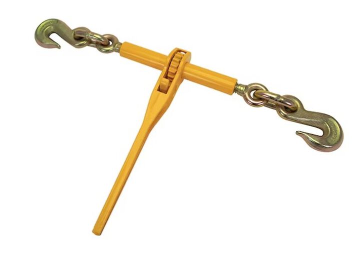Peerless Chain Standard Ratchet Load Binder, 12000lbs, Yellow