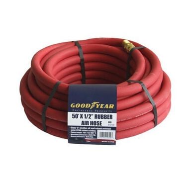 Goodyear 50 Ft. x 1/2 In. Rubber Compressed Air Hose, large image number 0