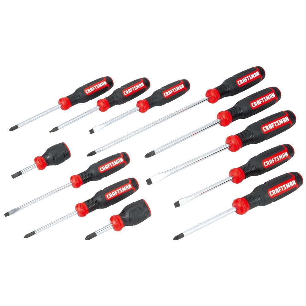 CRAFTSMAN Bi-Material Screwdriver Master Set, 12 Piece, large image number 1