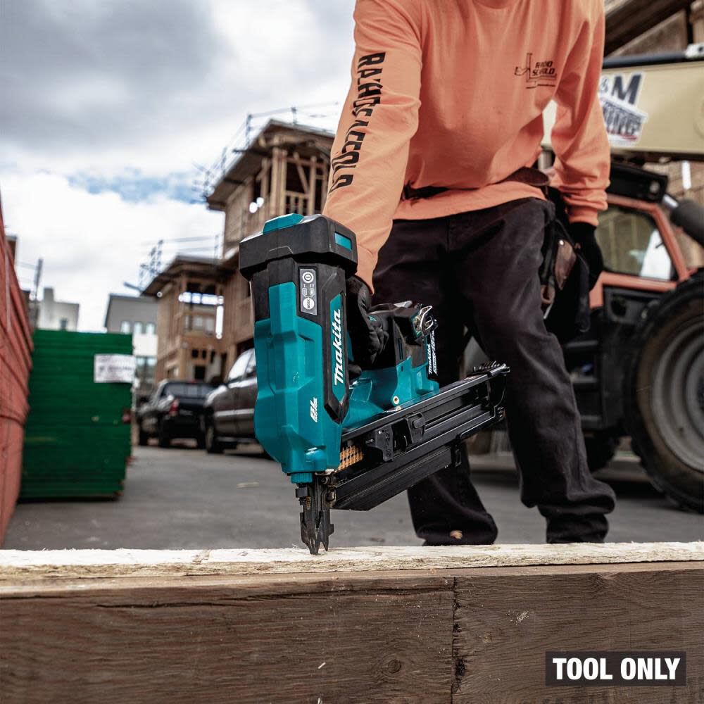 Makita 18V LXT Cordless 21 Degree Full Round Head 3-1/2 Inch Framing Nailer (Bare Tool) & Proud-Setting Nose Adapter Bundle, large image number 12