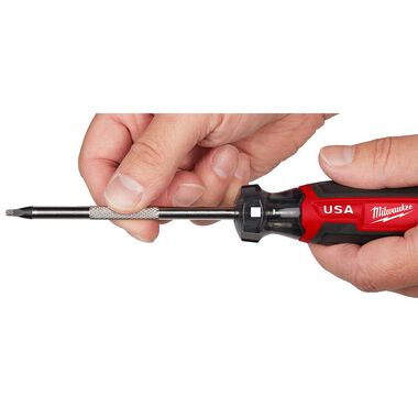 Milwaukee #3 Square 6inch Cushion Grip Screwdriver (USA), large image number 5