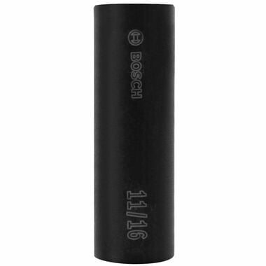 Bosch 11/16in Impact Tough Deep Well Socket 1/2in Shank